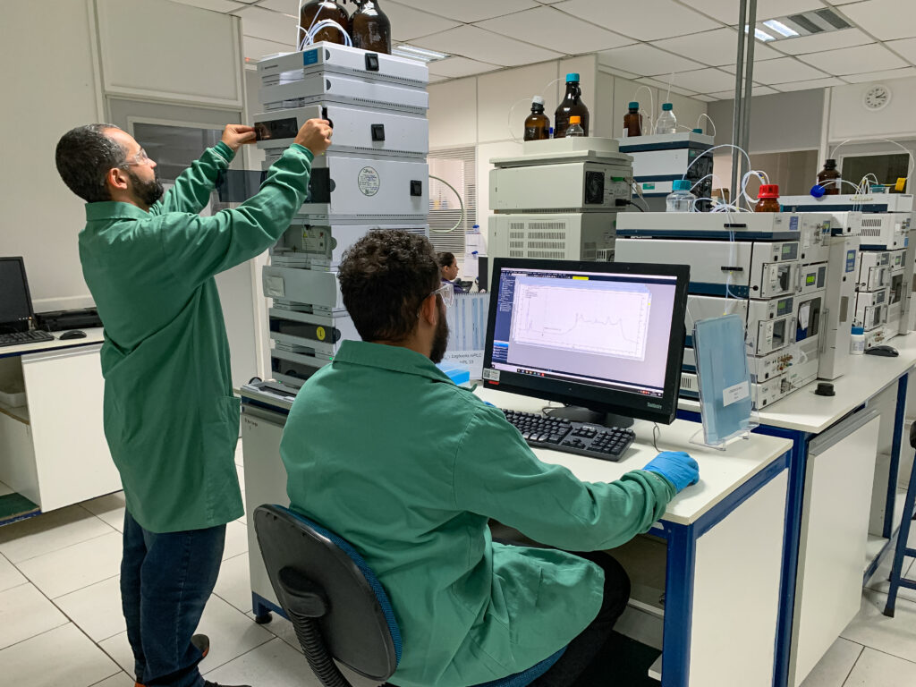 Sistema do HPLC